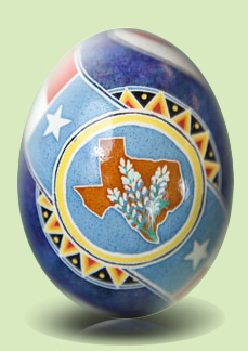 Texas State Easter Egg