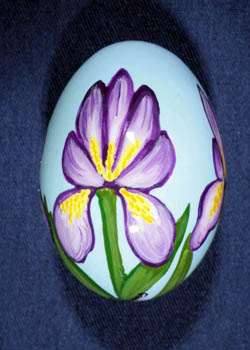 Painted and Decorated Egg Representing Tennessee