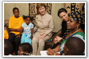 Link to Mrs. Bush's 2008 Africa Visit