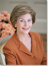 First Lady Laura Bush - White House Photo by Susan Sterner