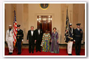 State Visit of the President of Ghana and Mrs. Kufuor 2008