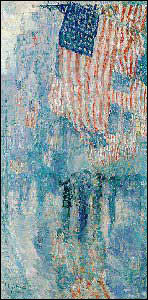 "Avenue in the Rain"by Childe Hassam