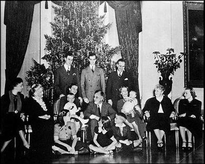 President Roosevelt delighted in giving gifts, but he rarely opened his during the holidays. On several occasions, the President left his gifts unopened for days after the holidays ended. Two weeks after the end of the holidays in 1941, a staff member found the President's unopened gifts in the second-floor sitting room.