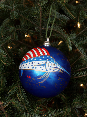 Florida Congressman Tim Mahoney selected artist Niko Farnsworth to decorate the 16th District's ornament for the 2008 White House Christmas Tree