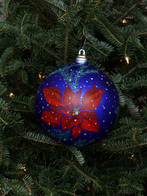 West Virginia Congressman Nick Rahall selected artist Debrin L. Jenkins to decorate the 3rd District's ornament for the 2008 White House Christmas Tree