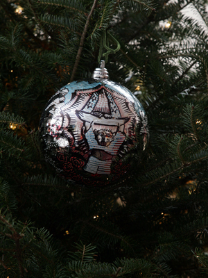 Arizona Congressman Jeff Flake selected artist Larry Yanez to decorate the 6th District's ornament for the 2008 White House Christmas Tree.