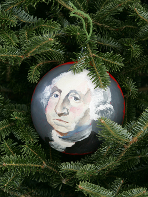 Arizona Congressman Harry Mitchell selected artist Alexandra Dubé to decorate the 5th District's ornament for the 2008 White House Christmas Tree