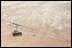 A gondola rises from the Judean Desert Thursday, May 15, 2008, at the Masada National Park in Masada, Israel.