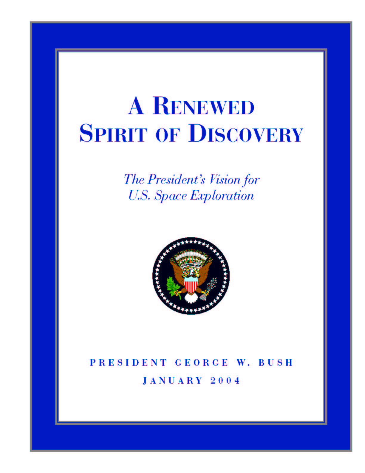 A Renewed Spirit of Discover