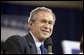 President George W. Bush discusses Social Security in Shreveport, La., Friday, March 11, 2005. "When people -- when a person owns something, they have a vital stake in the future of the country," said the President talking about personal savings accounts. White House photo by Paul Morse