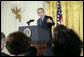 President George W. Bush holds a press conference in the East Room Wednesday, Oct. 25, 2006. White House photo by Eric Draper