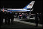 A military honor guard carries the casket of former President Gerald R. Ford upon arrival to Andrews Air Force Base in Maryland for the State Funeral ceremonies at the U.S. Capitol, Saturday, December 30, 2006. White House photo by David Bohrer