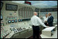 President George W. Bush tours the control room at Browns Ferry Nuclear Plant Thursday, June 21, 2007, in Athens, Ala. White House photo by Chris Greenberg