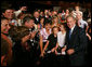 President George W. Bush poses for photos and meets with guests at the 2008 Annual Meeting of the West Virginia Coal Association, Thursday July 31, 2008 in White Sulphur Springs, W.Va. White House photo by Joyce N. Boghosian