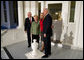 Vice President Dick Cheney and Mrs. Lynne Cheney welcome Vice President-elect Joe Biden and Mrs. Jill Biden to the Vice President’s Residence Thursday, November 13, 2008, at the U.S. Naval Observatory in Washington, D.C. White House photo by David Bohrer