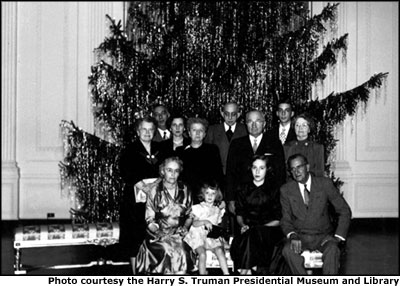 President Truman family photo. Courtesy the Harry S. Truman Presidential Museum and Library.
