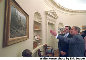 The Oval Office. White House photo by Eric Draper