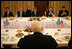 Vice President Dick Cheney participates in a breakfast meeting with representatives of Kazakh opposition groups Saturday, May 6, 2006, in Astana, Kazakhstan. During the meeting the political leaders shared their ideas regarding political and economic reform and the advancement of democracy in Kazakhstan.