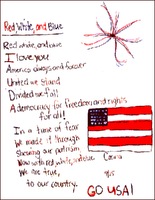 Red, White and Blue, I love you.