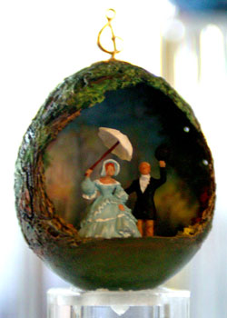 Painted egg by Karen Prince, Elk Horn, KY