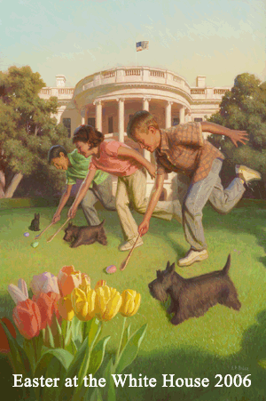 2006 White House Easter Poster