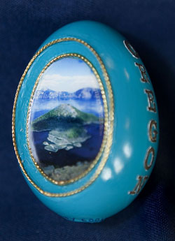 Painted egg by Terry M. Coons