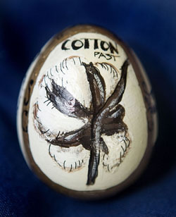 Painted egg by Anonymous Donor