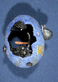 Painted and Decorated Egg Representing West Virginia