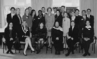 Fellows and Alumni at a breakfast meeting at the headquarters of the Girl Scouts of the USA.