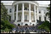 President George W. Bush and Laura Bush pose with the 2006 U.S. Winter Olympic and Paralympic teams during a congratulatory ceremony held on the South Lawn at the White House Wednesday, May 17, 2006.