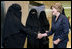 Mrs. Laura Bush visits King Fahd Medical City, May 16, 2008, in Riyadh, Saudi Arabia. 