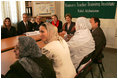 Laura Bush and Education Secretary Margaret Spellings visit the Women's Teacher's Training Institute in Kabul, Afghanistan, Wednesday March 30, 2005.