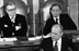 President Gerald R. Ford addresses the nation on the State of the Union, Jan. 15, 1975, from the U.S. Capitol in Washington, D.C. Vice President Nelson Rockefeller, background-left, and House Speaker Carl Albert listen during the address.