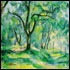 The Forest by Paul Cézanne