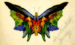 -Butterfly- by Albert Bierstadt