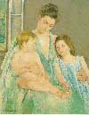 -Young Mother and Two Children- by Mary Cassatt