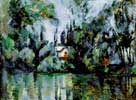 -House on the Marne- by Paul Cezanne