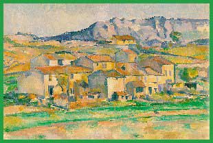 -Mont Sainte-Victoire- by Paul Cezanne