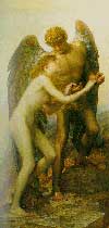 -Love and Life- by George F. Watts (courtesy, private collector, Tokyo)