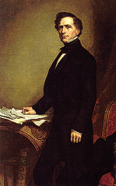 Portrait of President Franklin Pierce by George P. A. Healy