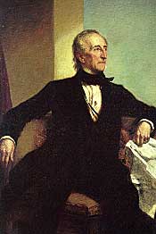 Portrait of President John Tyler by George P. A. Healy