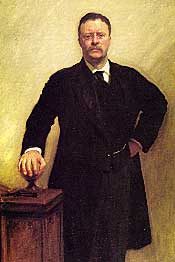 Portrait of President Theodore Roosevelt by John Singer Sargent.