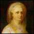 Portrait of Martha Washington by Gilbert Stuart.