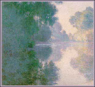 "Morning on the Seine" by Claude Monet