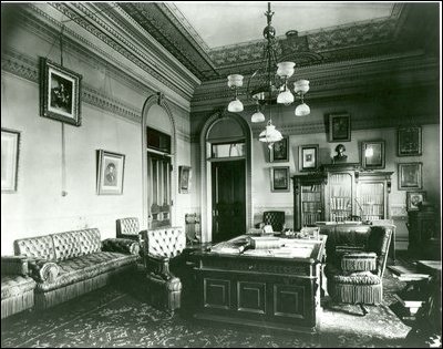 The Secretary of State's office ca. 1890.
