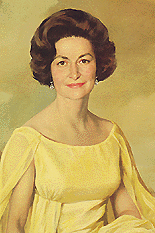 Portrait of Claudia Taylor (Lady Bird) Johnson