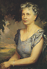 Portrait of Elizabeth Virginia Wallace Truman