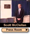 Scott McClellan's Tour of the Press Room