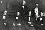 This 1849 daguerreotype of James Polk in the State Dining Room was this first photograph taken of a president and his cabinet.