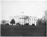 Before the 1902 White House restoration, greenhouses occupied the west side of the White House. The greenhouses were built in the 1850s.